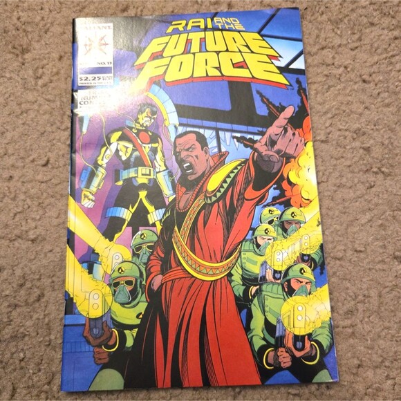 Rai and the Future Force #13-16 Set Valiant Comics (1993) - Picture 2 of 9
